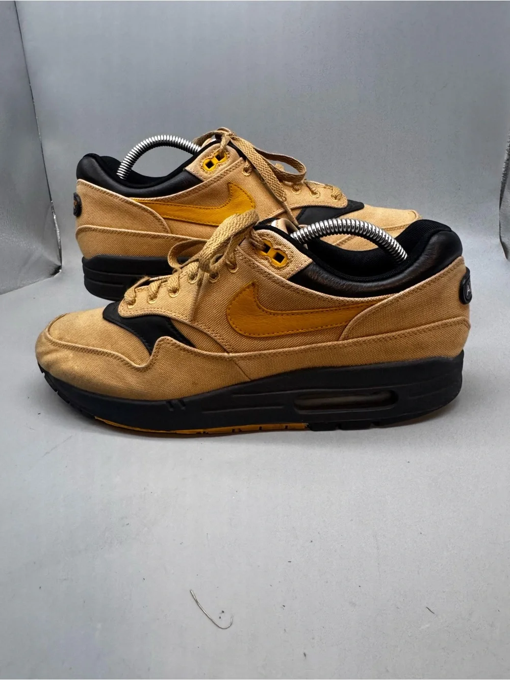 Size 10 - Nike Air Max 1 Premium Elemental Gold Low Top Men’s Shoes
